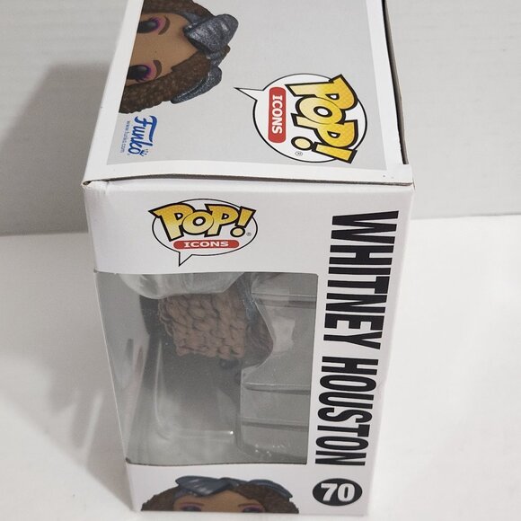 Funko POP! Icons - Whitney Houston #70 - Diamond Collection Target Exclusive - Picture 3 of 6